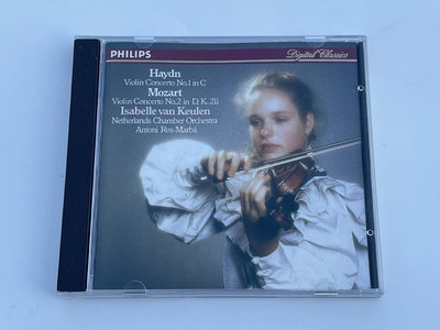 【二手】PHILIPS 金線條 海頓 莫扎小提琴協奏曲 庫倫 CD40726卡帶 CD 黑膠