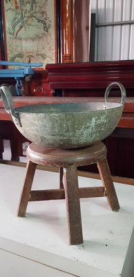 古董老件-厚銅鍋