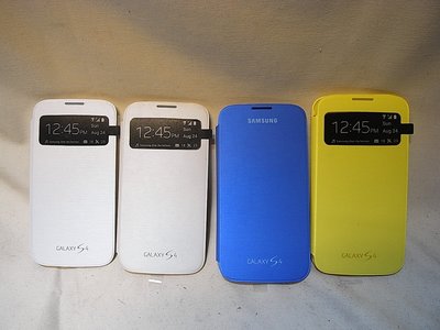 近全新-三星 原廠 Samsung Galaxy S4 手機套/保護套/ 保護殼 /掀蓋