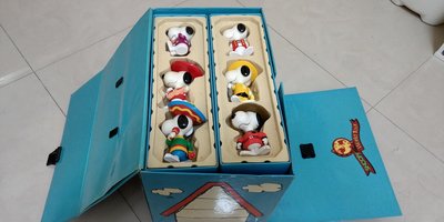 麥當勞1998年早期玩具-Snoopy世界之旅 史努比公仔環遊世界第一代-一套28款盒裝