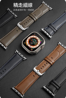 優質皮革 經久耐用 DUX DUCIS Apple Watch 真皮錶帶 (38/40/41mm) YS 真皮錶帶
