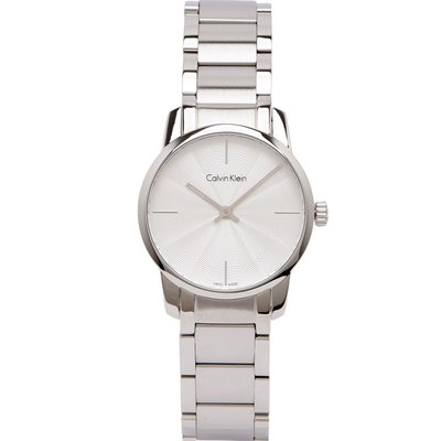 『中美鐘錶』可議價 Calvin Klein CK女極簡質感三針腕錶(K2G23146)
