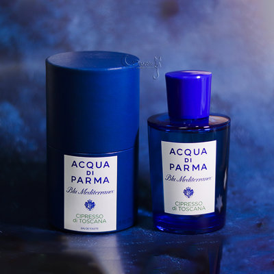 Acqua di Parma 藍色地中海系列 托斯卡納柏 中性淡香水 1.5ml 體驗試管