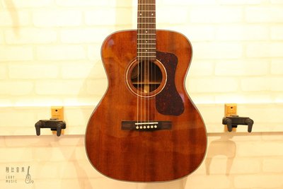 【陸比音樂．實體店】美國Guild OM-120 全單板 木吉他(免費送七種配件,享完善售後服務)