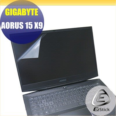 【Ezstick】GIGABYTE AORUS 15 X9 靜電式筆電LCD液晶螢幕貼 (可選鏡面或霧面)