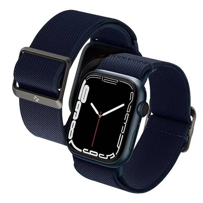 Spigen 彈性尼龍錶帶 適用 Apple watch錶帶 8 7 6 SE 5 Ultra蘋果手錶錶帶45 49mm