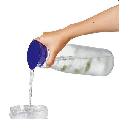 日本製 HARIO 直立式耐熱玻璃瓶 玻璃壺 冷水瓶 1.3L * 2入