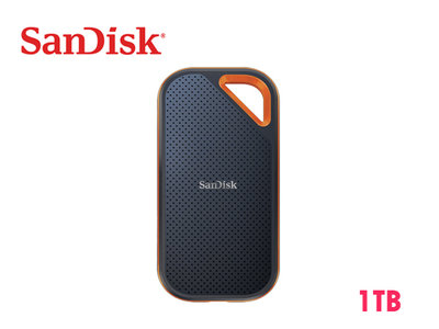 超免 Sandisk E81 1T 2T 4T 行動固態硬碟 Type-C/USB3.2 Gen2x2 外接式 SSD