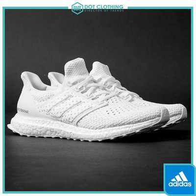 DOT聚點 Adidas Ultra Boost 4.0 Clima 編織 透氣 慢跑鞋 全白 男女鞋 BY8888