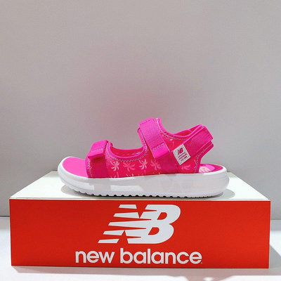 New Balance 750 中童鞋 粉色 魔鬼氈 涼鞋 YH750PP