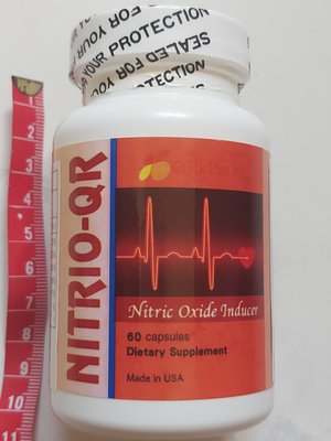 穆拉德普力強膠囊食品 NITRIO-QR 一氧化氮 Nitric Oxide Inducer Made in USA美國