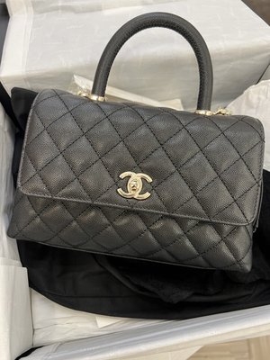 Chanel coco handle 黑色24cm $17xxxx