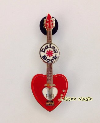 立昇樂器 Daisy Rock Heart 愛心造型 電吉他 別針 胸針