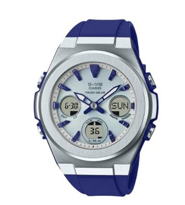 全新 CASIO卡西歐 BABY-G 優雅太陽能運動手錶-時尚藍 MSG-S600-2A 歡迎詢問