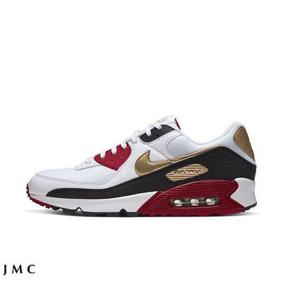 NIKE AIR MAX 90 CNY 復古 情人節 紅白金 休閒鞋 男女鞋 CU3005-171【ADIDAS x NIKE】