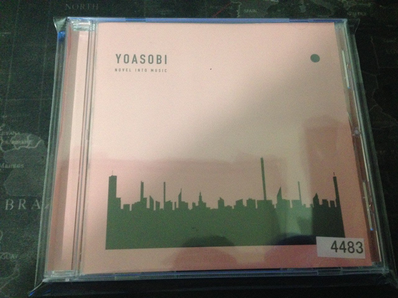 天空艾克斯代訂YOASOBI- THE BOOK 普通盤塑膠盒裝CD 日版二手SAMPLE版