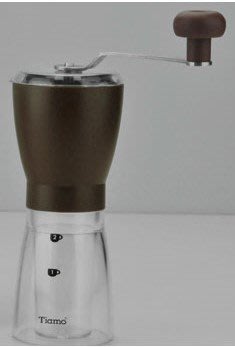 Tiamo  HG6139BW  輕巧手搖磨豆機-咖啡色
