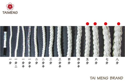 台孟牌 粗 特多龍繩 18mm~30mm 白色 重量計價 (五金、網室、編織、材料、束口繩、童軍繩、安全繩、綁繩、拉繩)