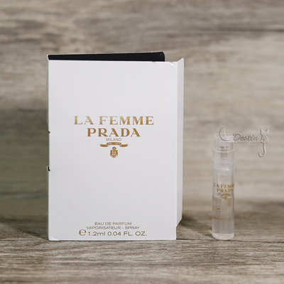 Prada La Femme 女性 淡香精 EDP 1.2ml 可噴式 試管香水 全新 對香