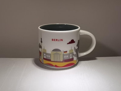 星巴克 yah 柏林 城市杯 馬克杯 咖啡杯