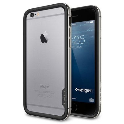 公司貨 SGP SPIGEN iPhone 6 (4.7) Neo Hybrid EX Metal 金屬 經典超薄 邊框