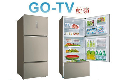 [GO-TV] SANLUX台灣三洋 580L 三頻兩門冰箱(SR-V580C) 全區配送