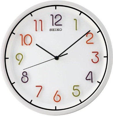 【獨特鐘錶】SEIKO精工原廠公司貨現貨🔥 絢麗立體刻度 時鐘 掛鐘 QXA447 QXA447H(滑動式)