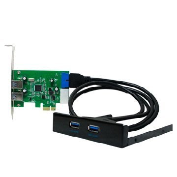 伽利略 PCI-E USB3.0 4 Port 擴充套件組(前2-19in+後2)