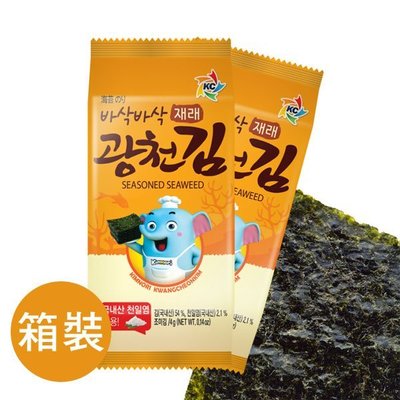 韓國進口 SAJO 韓式傳統海苔 箱裝(6袋入)【特價】§異國精品§