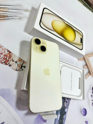 ????️特價一台????️????店內展示品????台灣公司????100% ???? Apple iPhone15 128GB黃色????
