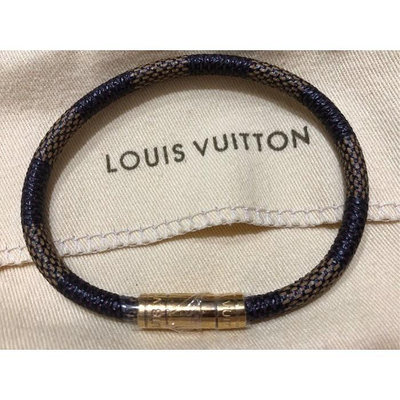 LV LOUIS VUITTON KEEP IT 手環 M6607E 白色棋盤格M6139D 咖啡色棋盤格