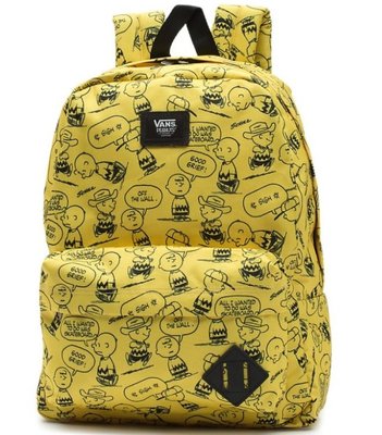 現貨 美國帶回 VANS x Peanuts Snoopy 限量聯名款可愛查理布朗後背包 旅行包 書包 健身房包