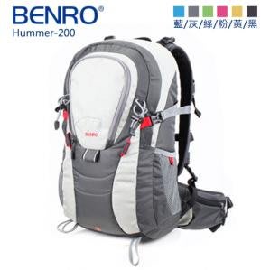 【BENRO百諾】蜂鳥 雙肩攝影背包 Hummer-200 (黑/灰/黃/藍/綠/粉紅) 公司貨
