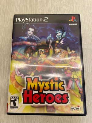 PlayStation 2遊戲片Mystic Heroes英文版 二手PS2 遊戲片 PS2遊戲片 懷舊遊戲片 二手