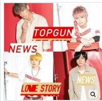 NEWS 雙A面單曲Top Gun/Love Story(台壓普通CD盤)