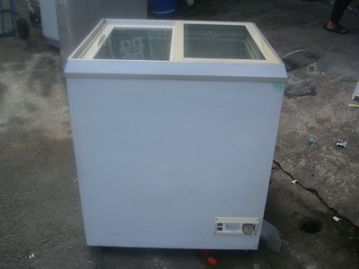 *台灣瑞興 冷凍專用全新 2.5尺玻璃對開 冷凍櫃14500元