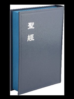 【中文聖經和合本】CU63BU 和合本 上帝版 中型 公用聖經 藍色硬面藍邊