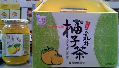 #COSTCO代購~HAN WHA 韓味不二生黃金柚子茶/果醬 1000gX2罐 NO.94941