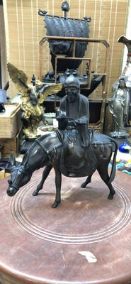日本銅香爐，騎了個驢