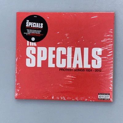 The Specials Protest Songs 1924 - 2012 音樂CD 特瑟萊精選集