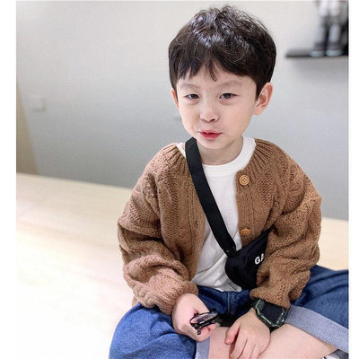 【小點點】童裝 男童 外套 秋天 新款 韓版 新款 上衣 V5bT