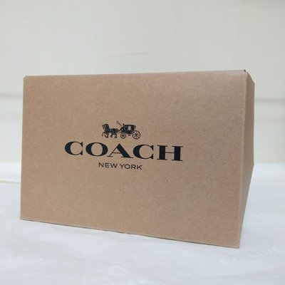 COACH 原廠小紙盒 聖誕節父親節名牌盒子 送禮生日禮品包裝 白色 現貨