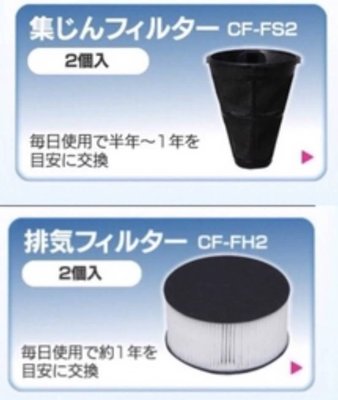 日本原廠現貨IRIS OHYAMA棉被吸塵器 集塵袋 CF-FS2 過濾器CF-FH2 現貨