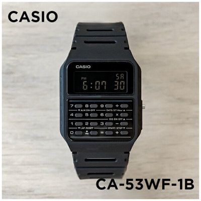 CASIO 卡西歐 DATA BANK 系列 CA-53WF-1B @EASYwatches