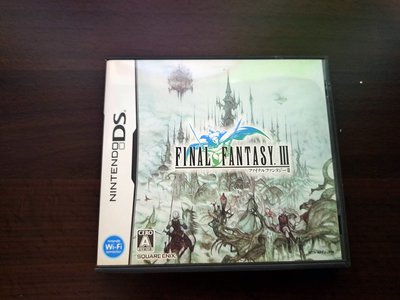 DS NDS Final Fantasy 太空戰士 III 純日版