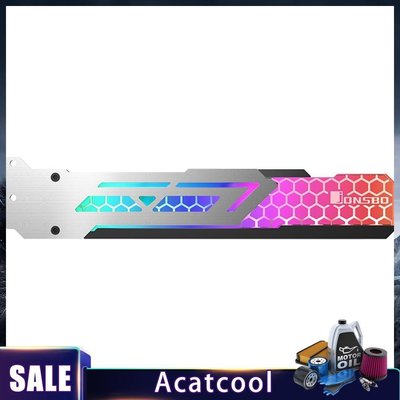 【熱賣精選】Acatcool喬思伯V3 彩色版 RGB發光顯卡支橕架 鋁合金LED自動變幻顯卡支架 不可控燈效 3Pin