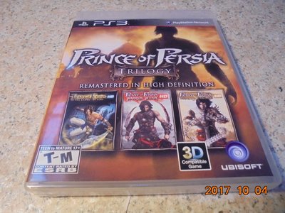 PS3 波斯王子 三合一/三部曲 HD合輯 Prince of Persia 英文版 直購價1000元 桃園《蝦米小鋪》