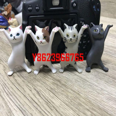【中陽】散貨一套出售國產手機架瑕疵品貓貓咪Diy玩具模型擺件