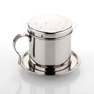 INPHIC-精緻加厚不鏽鋼越南壺越南咖啡壺 咖啡滴濾壺 滴滴壺 不鏽鋼沖杯濾杯