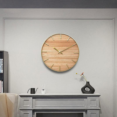 時鐘 貨源北歐現代掛鐘鐵藝鐘錶靜音客廳個性仿古裝飾時鐘